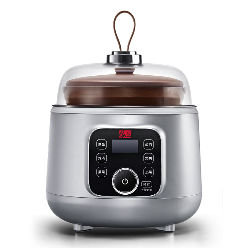 依立21391s电饭煲精炖老火火锅高温蒸汽紫砂炖锅电炖锅