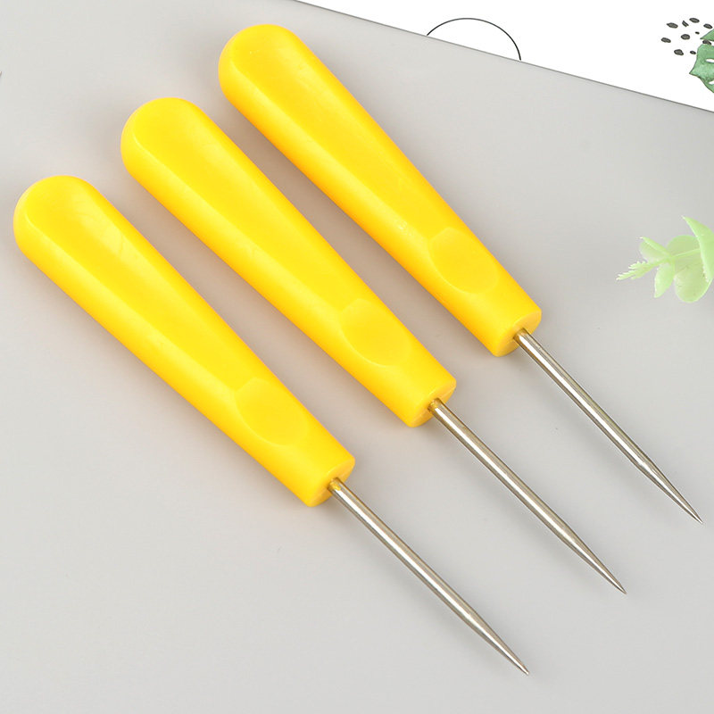 尖锥翻袋角锥子打孔千枚diy手柄塑料穿孔锥针锥子