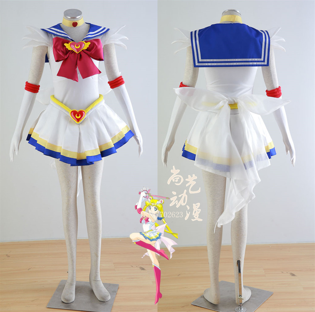 美少女战士月野兔4代水冰月supers战斗cosplay服装cosplay女装