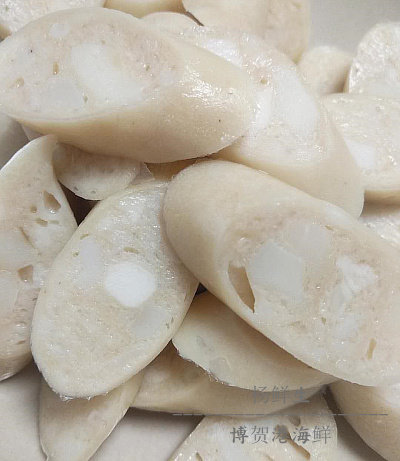 墨鱼杨鲜生电白博贺特产手打墨汁肠黑白色香肠冷冻墨鱼