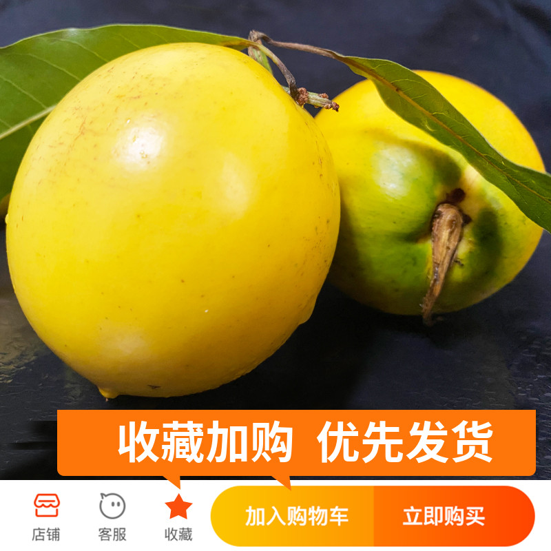 稀奇古怪金果香波邮非箱包整箱水果黄金果当季美果百香果
