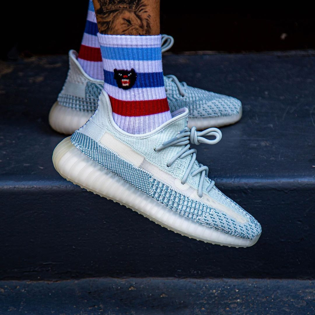 yeezy boost 350 v2 椰子 拼接 新冰蓝 天使 fw3043 fw3042限量