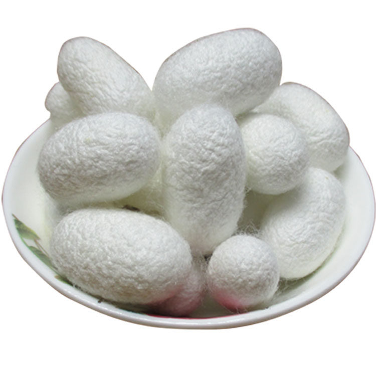 天然美容蚕茧球指套洗脸去黑头角质入药泡茶带蛹桑蚕茧壳蝉茧抽丝