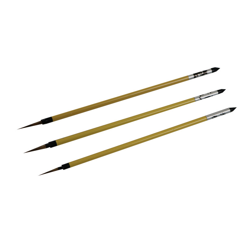 国画画笔描线笔勾边笔狼毫石獾花鸟白描套装工笔画毛笔