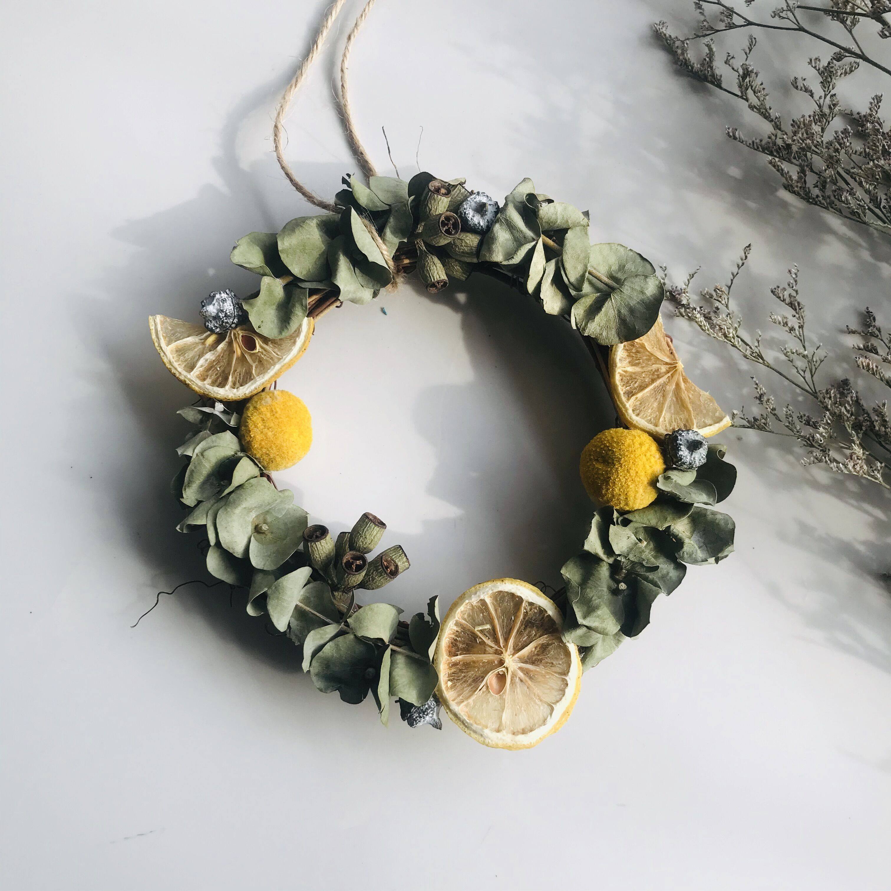 花环手工diy干花永生花混合材料包自制自制zakka干花