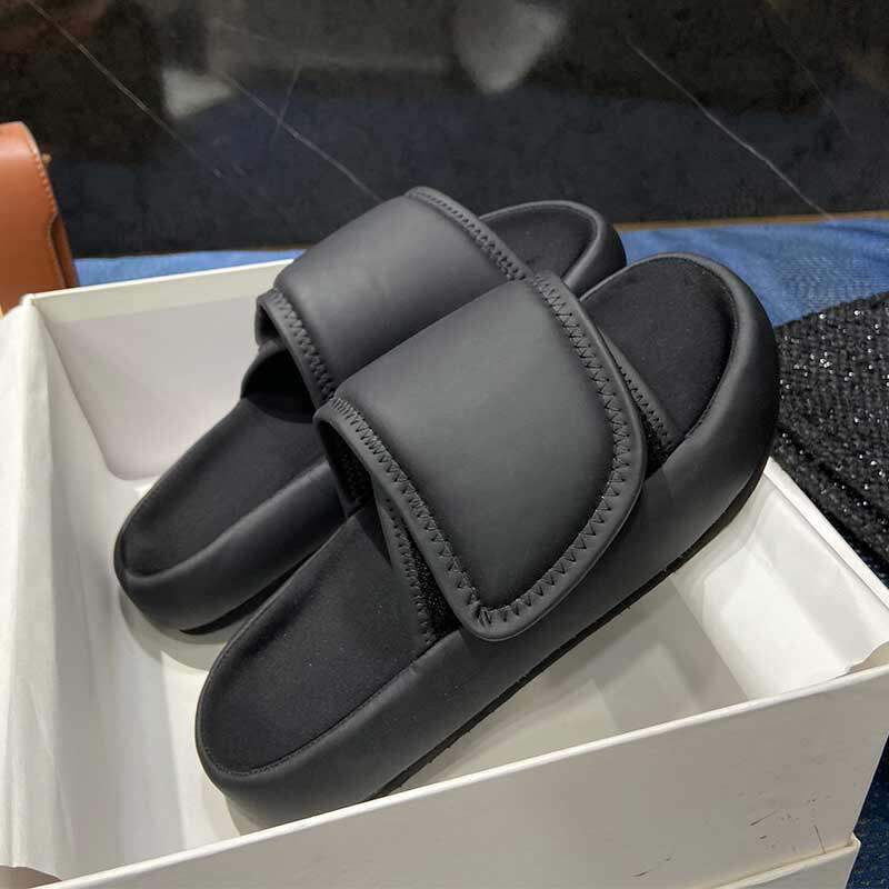 拖鞋yeezyseason67侃爷椰子2021春季外穿防滑厚底面包一字拖