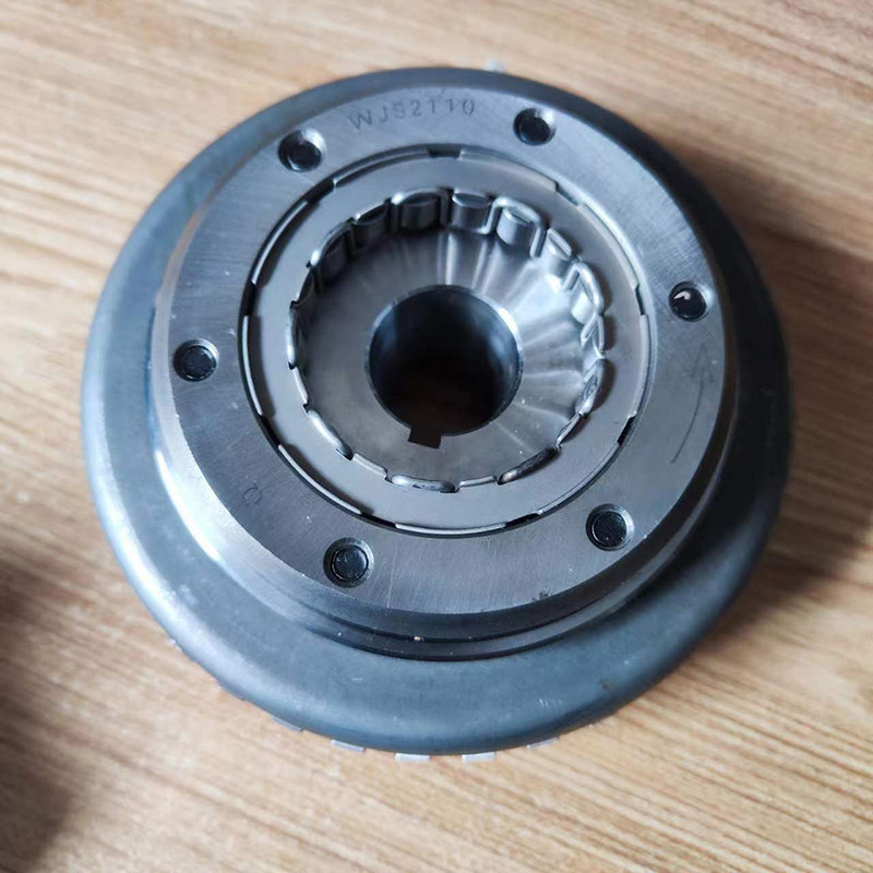 升仕zt310t-m踏板摩托车zt1p72mn磁电机转子部件离合单向摩托车离合器