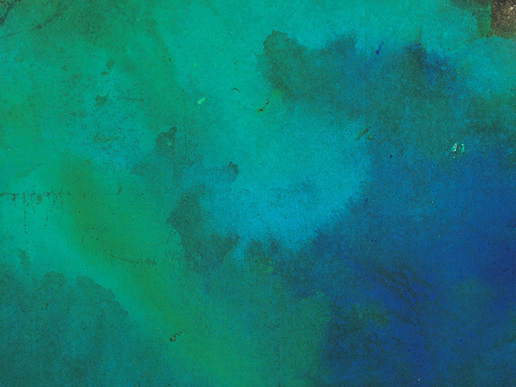 1:1张大千山路空翠泼墨泼彩山水画国画微喷古代名画复制品装饰画