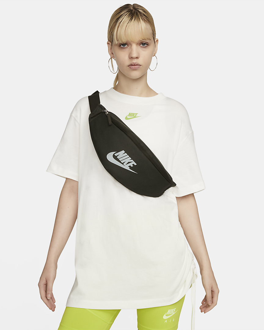 nike耐克腰包胸包air斜挎包运动夜跑复古轻质双肩背包