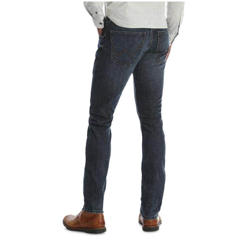 wrangler威格男士运动牛仔裤修身长裤休闲正品3657603运动牛仔裤