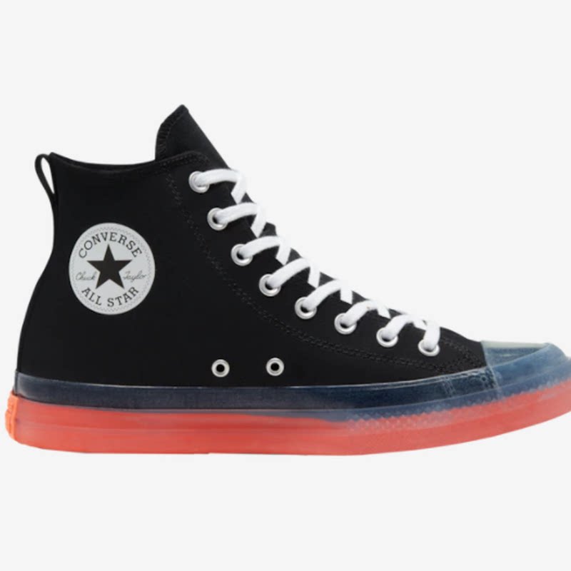 converse匡威男帆布鞋allstar系列高帮果冻底街拍正品1073480