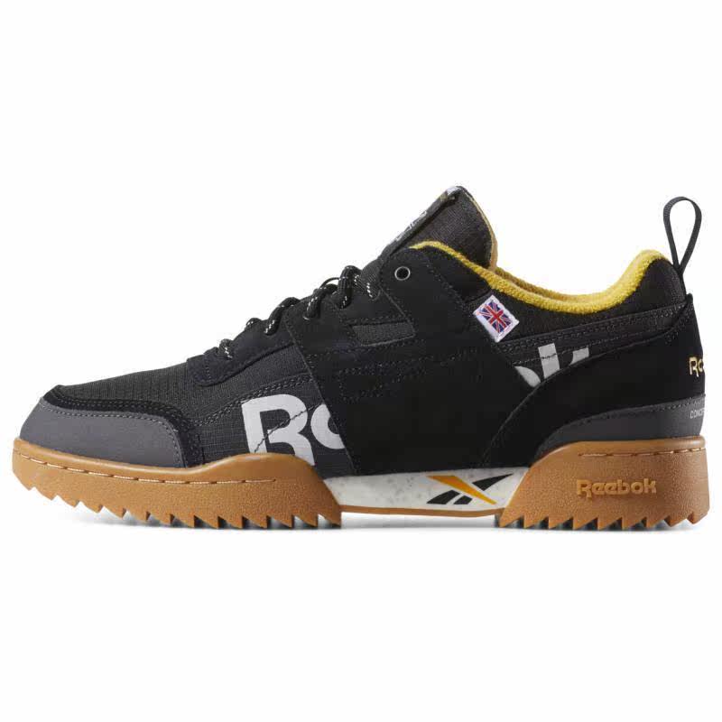 reebok锐步男鞋板鞋运动鞋经典皮质系带百搭校园休闲板鞋