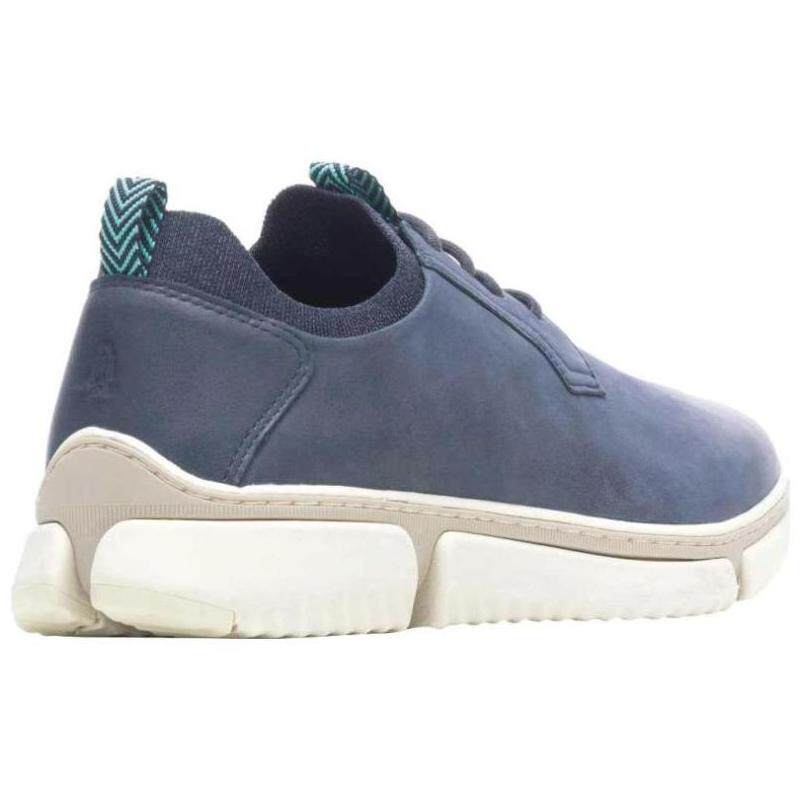 hushpuppies暇步士男鞋休闲皮鞋磨砂系带牛津轻便休闲皮鞋