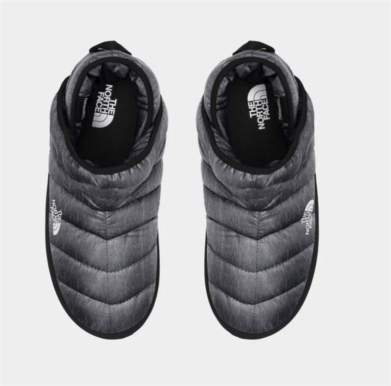 北面thenorthfac女棉靴子保暖一脚脚蹬面包户外休闲鞋