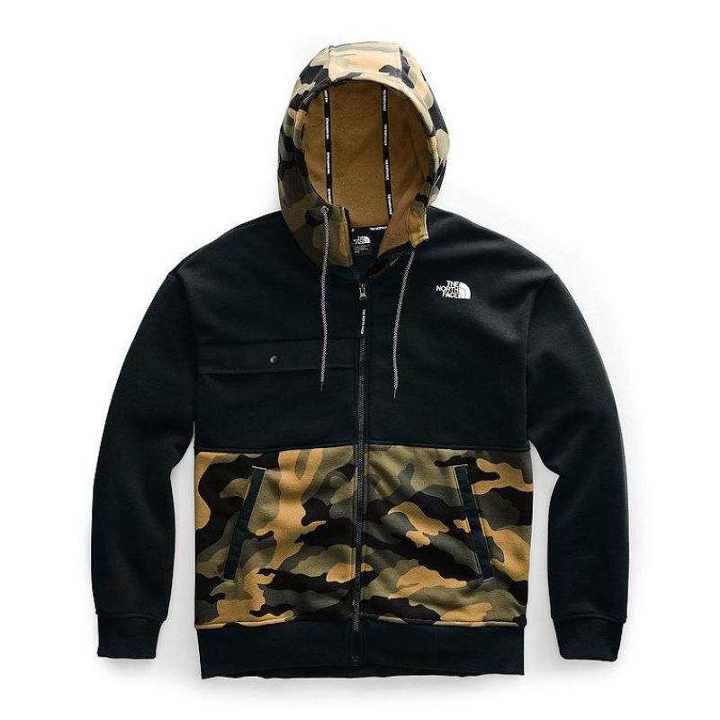 thenorthface北面男卫迷彩开衫户外休闲正品户外休闲衣