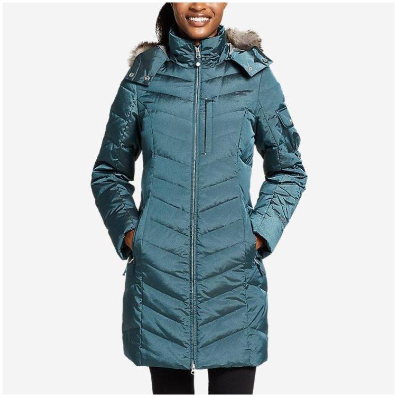 eddiebauer埃迪鲍尔羽绒服中长百搭正品i068723羽绒服