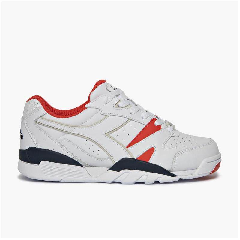 diadora迪亚多纳男鞋板鞋时尚小白鞋真皮cross正品501175732休闲板鞋