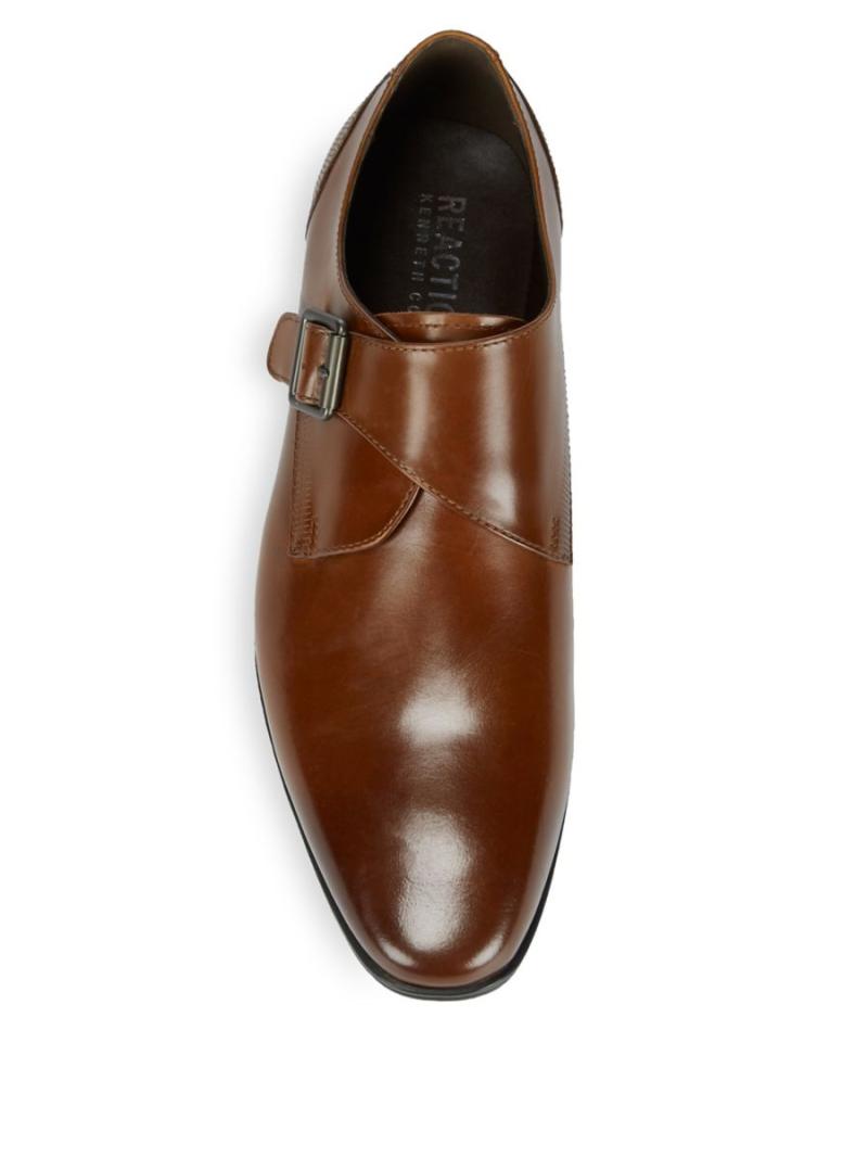 kennethcolereaction男鞋低帮鞋套商务休闲鞋美国直邮休闲皮鞋