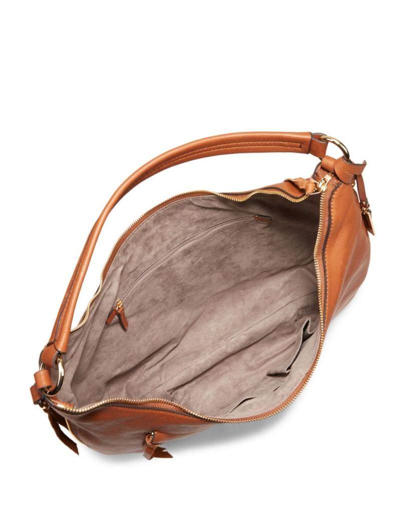 vincecamuto女包单肩包新月新月包皮质皮质纯色美国通用款女包