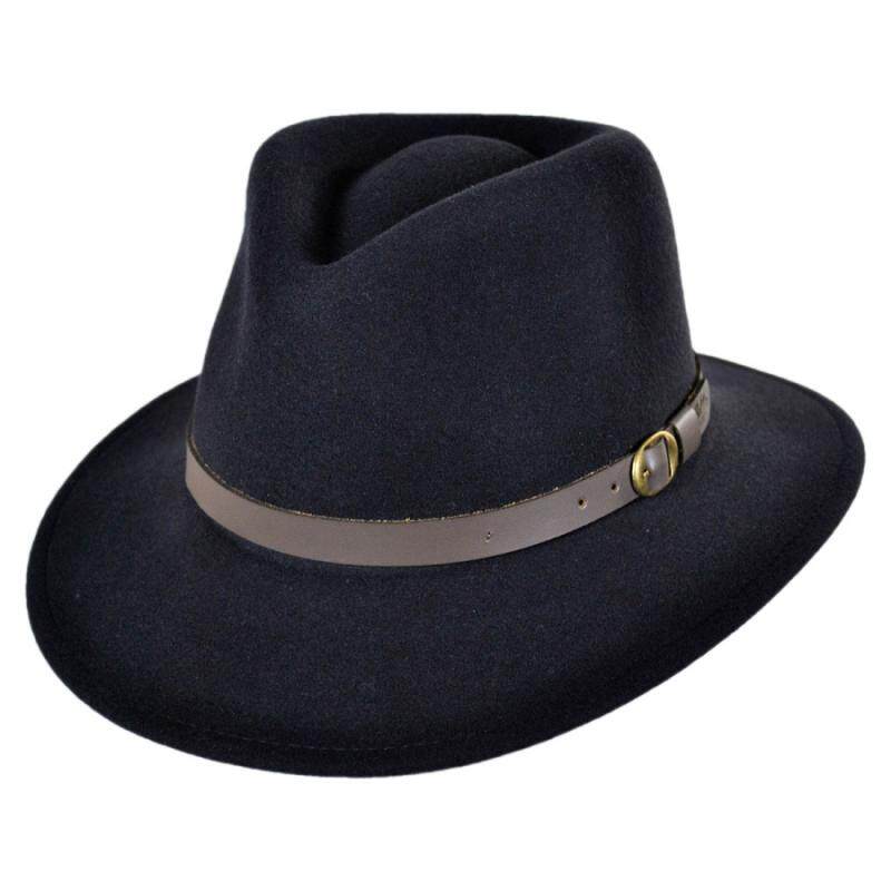 baileyofhollywood男帽礼帽时尚宽檐遮阳透气美国帽子