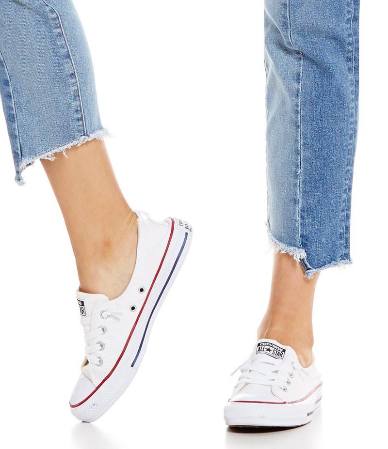 converse匡威女帆布鞋平底低帮系带经典款踩百搭帆布鞋