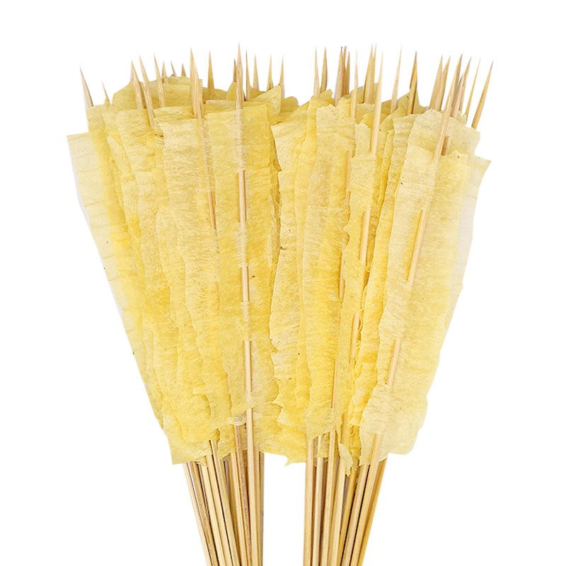 烤豆皮小串商用1200串东北烧烤铁板豆皮串夺命小串冷冻半成品食材
