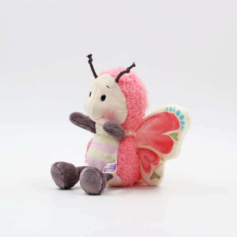 nici专柜正品spring2020卡通可爱蝴蝶公仔毛绒玩具摆件毛绒布艺类玩具