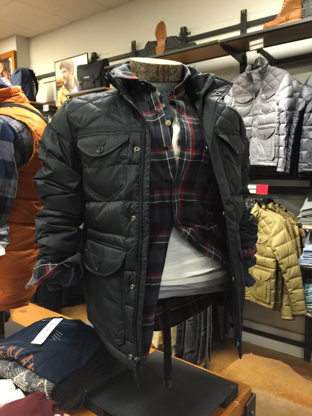 美国timberland添柏岚男士休闲经典加厚保暖羽绒服外套羽绒服