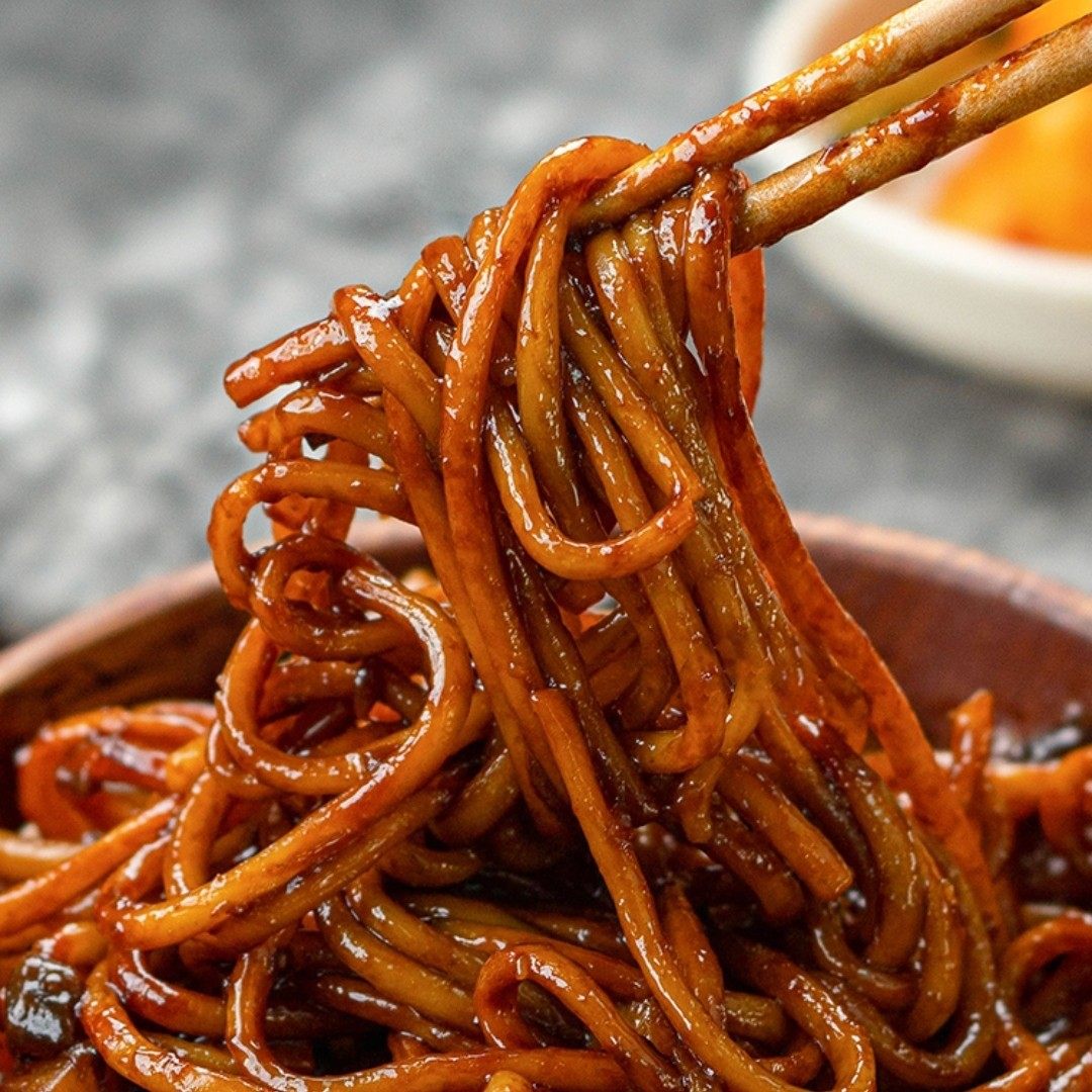 福宫韩式炸酱面真春酱油炸面即方便面拌面速食冲泡方便面