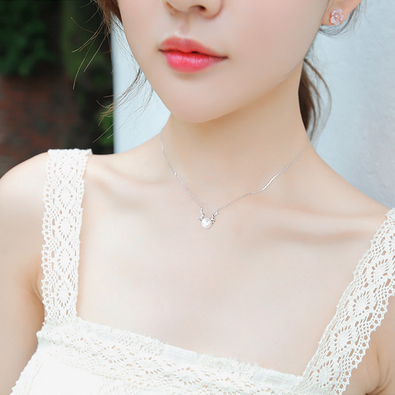 项链女锁骨链韩国简约学生森系吊坠个性大方百搭气质短款锁骨链女
