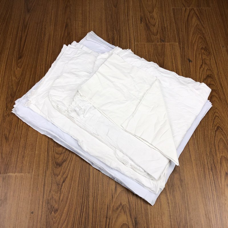 白色纯棉油布机床破布毛破布不掉吸水大块碎布抹布