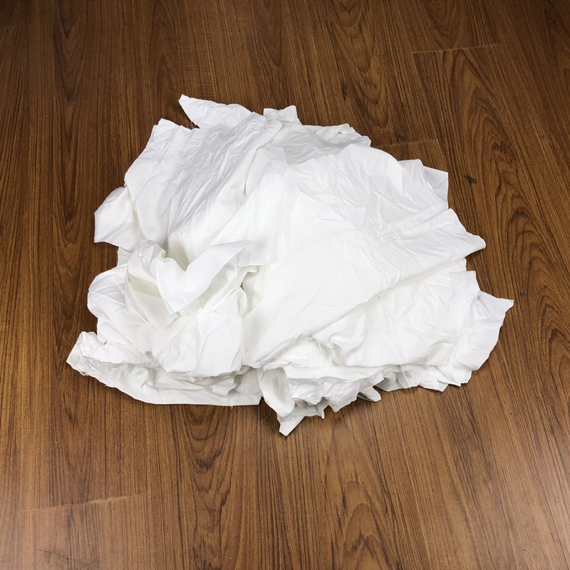 白色纯棉油布机床破布毛破布不掉吸水大块碎布抹布