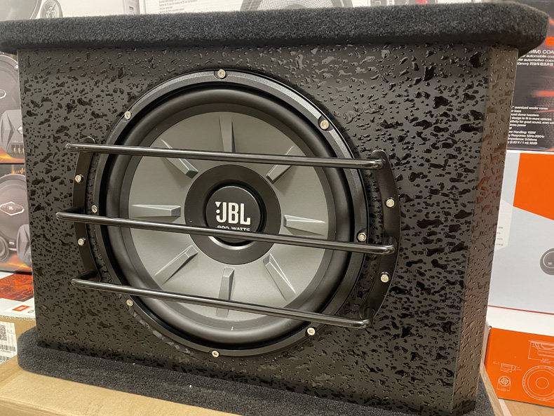 美国哈曼jbl汽车音响stage1010改装10寸有源低音炮汽车音箱