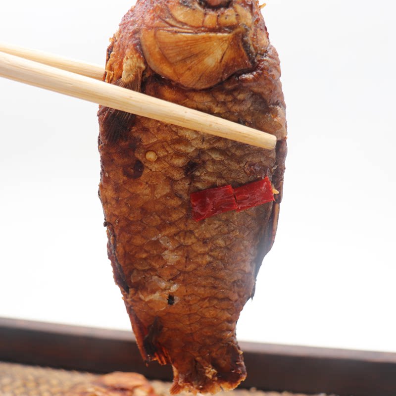 糟鱼河南特产陈家麻辣鲫鱼香辣即食休闲真空即食鱼零食