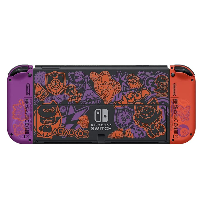 现货任天堂nsswitcholed口袋妖怪宝可梦朱紫限定版游戏家用游戏机