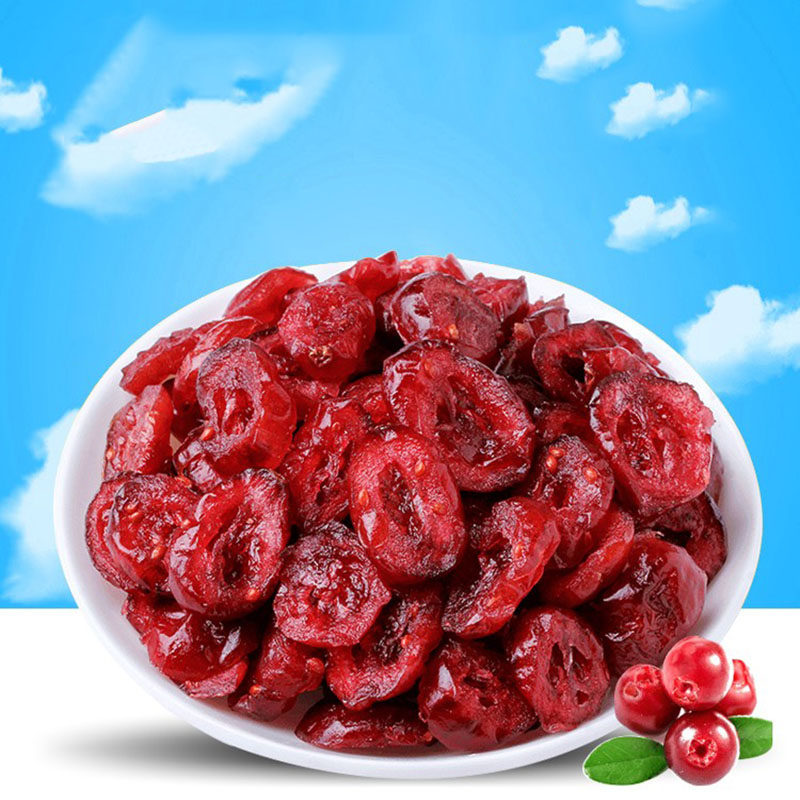 蔓越克拉农场片状大包包装美国红莓果干即食蔓越莓干