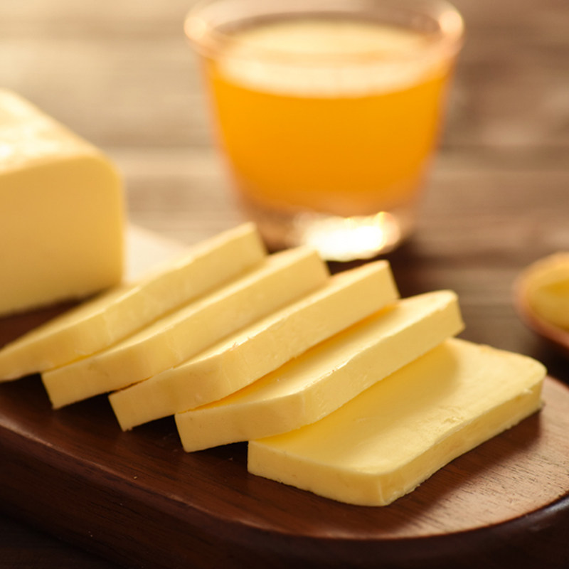 法国动物淡味发酵总统黄油500g食用牛排专用黄油