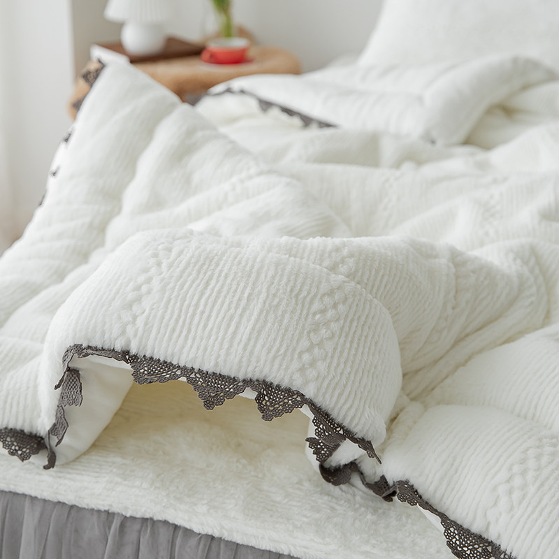 厚实被子保暖长绒浪漫皮草仿皮韩国推荐系列化纤被