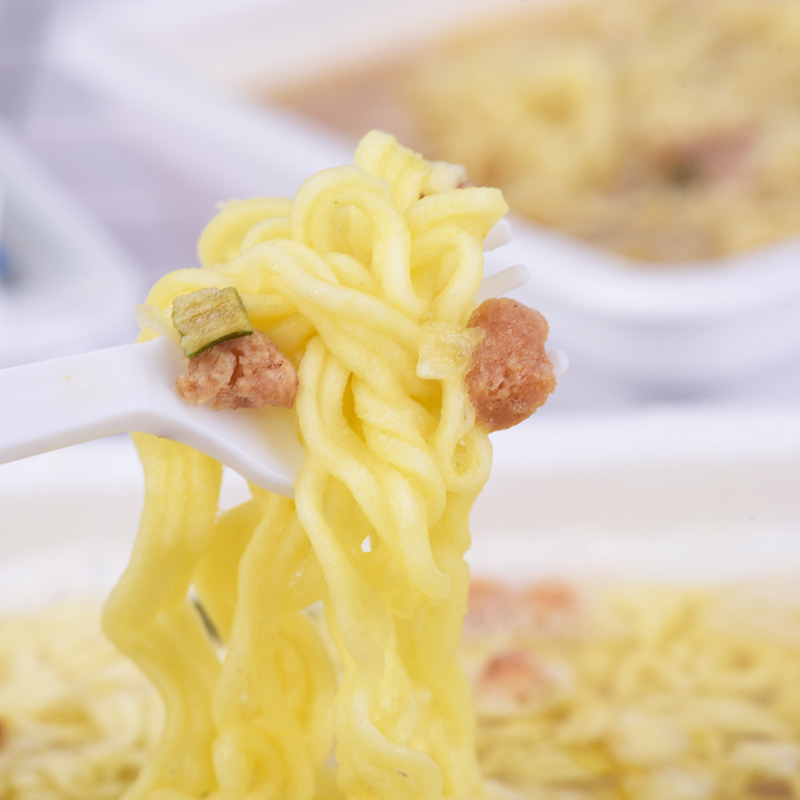 俄罗斯进口大食客方便面 速食方便面 正宗泡面八种口味90g*8盒装 - 图2