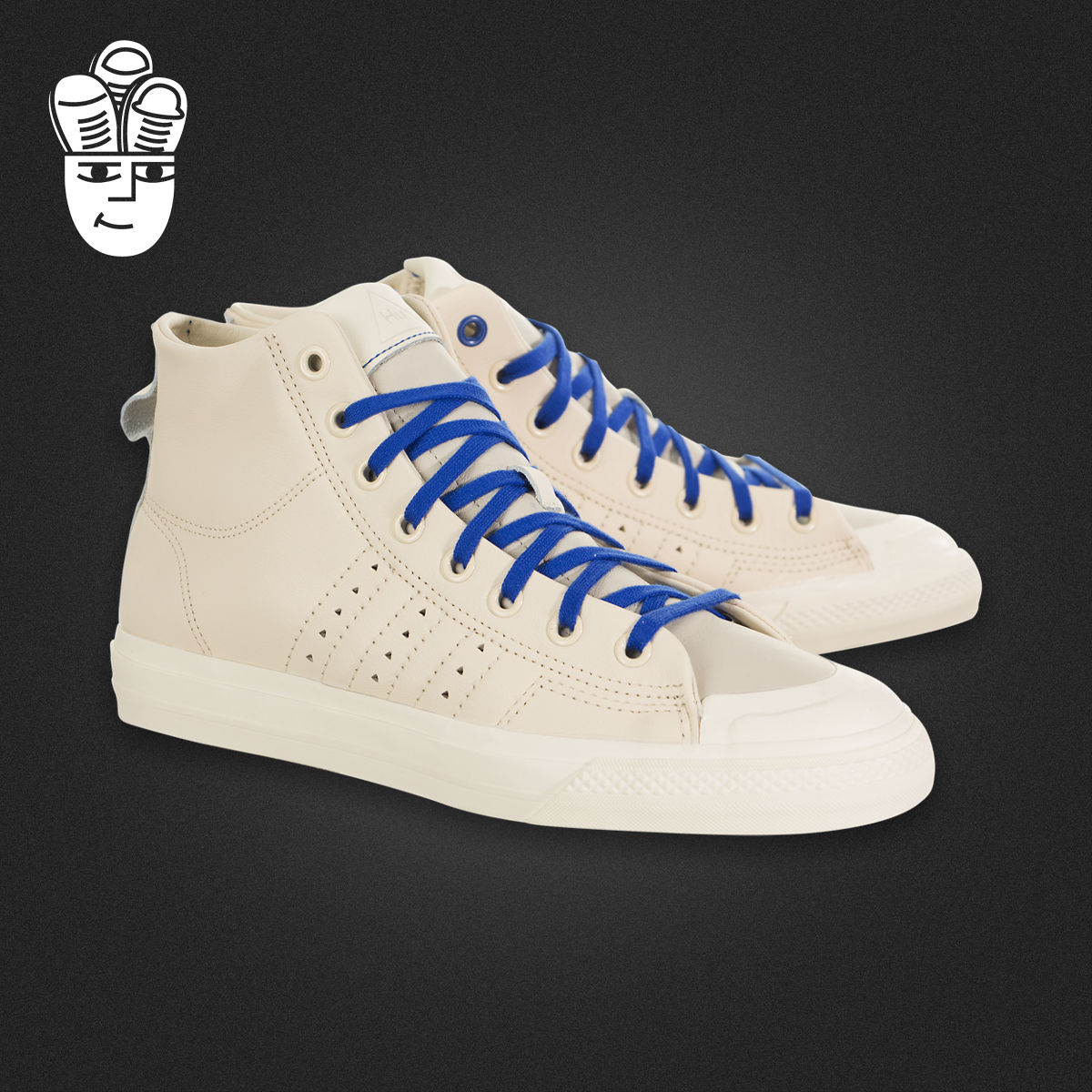 adidaspharrellwilliamsnizza阿迪达斯男子高帮休闲鞋板鞋板鞋