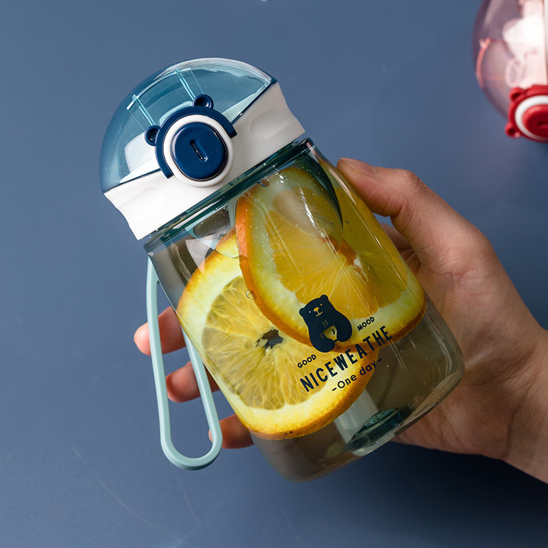 塑料吸管成人水杯可爱杯子少女女高颜值网红吸管杯