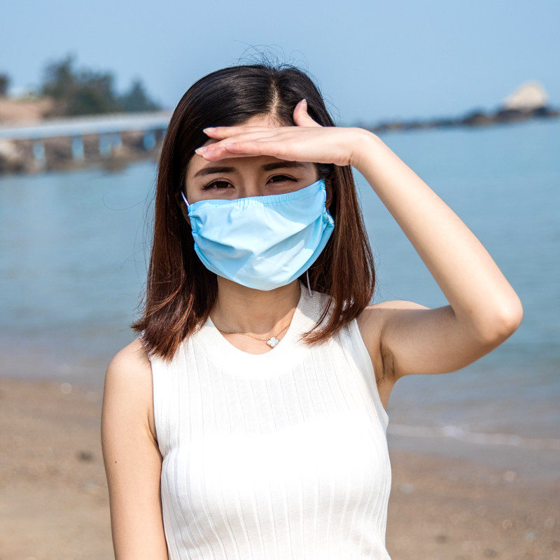 防晒口罩2017vvc系列蒙面防尘透气舒适舒适美美肤口罩