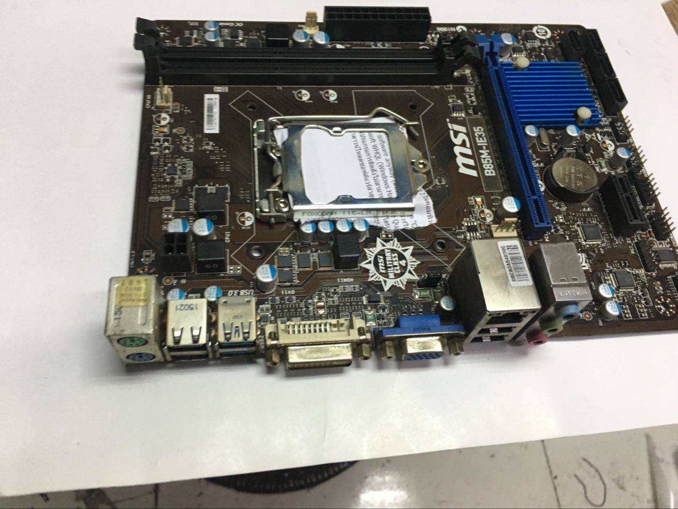 主板微星b85mie351150针支持i341304150i5主板