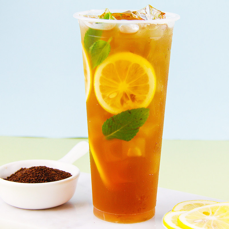 1kg装速溶柠檬红茶 夏季解渴饮料冰红茶 茶味饮品 商用冲饮原料粉