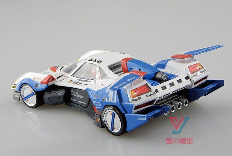 01540 青岛社新世纪gpx高智能方程式赛车模型阿斯拉达雷神 1/24