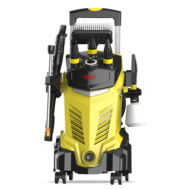 莱姆高压洗车机220v家用便携式清洗机全自动刷车水泵小型洗车器