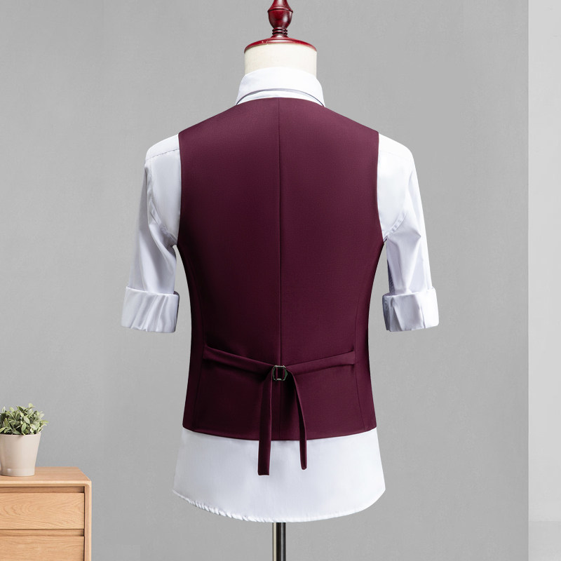 秋季伴郎夹背马夹背礼服结婚礼结婚团结韩版新伴郎背心