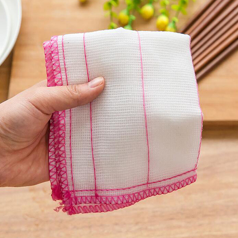 美莉娅居家日用生活馆:棉纱洗碗巾 洗碗布 百洁布 全棉抹布 吸水易清