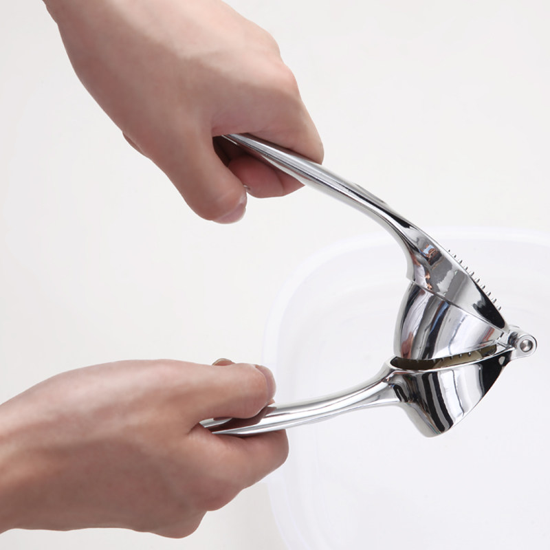 双枪锌合金压蒜器a 居家用捣蒜器蒜泥器剥蒜器蒜蓉器搅蒜器