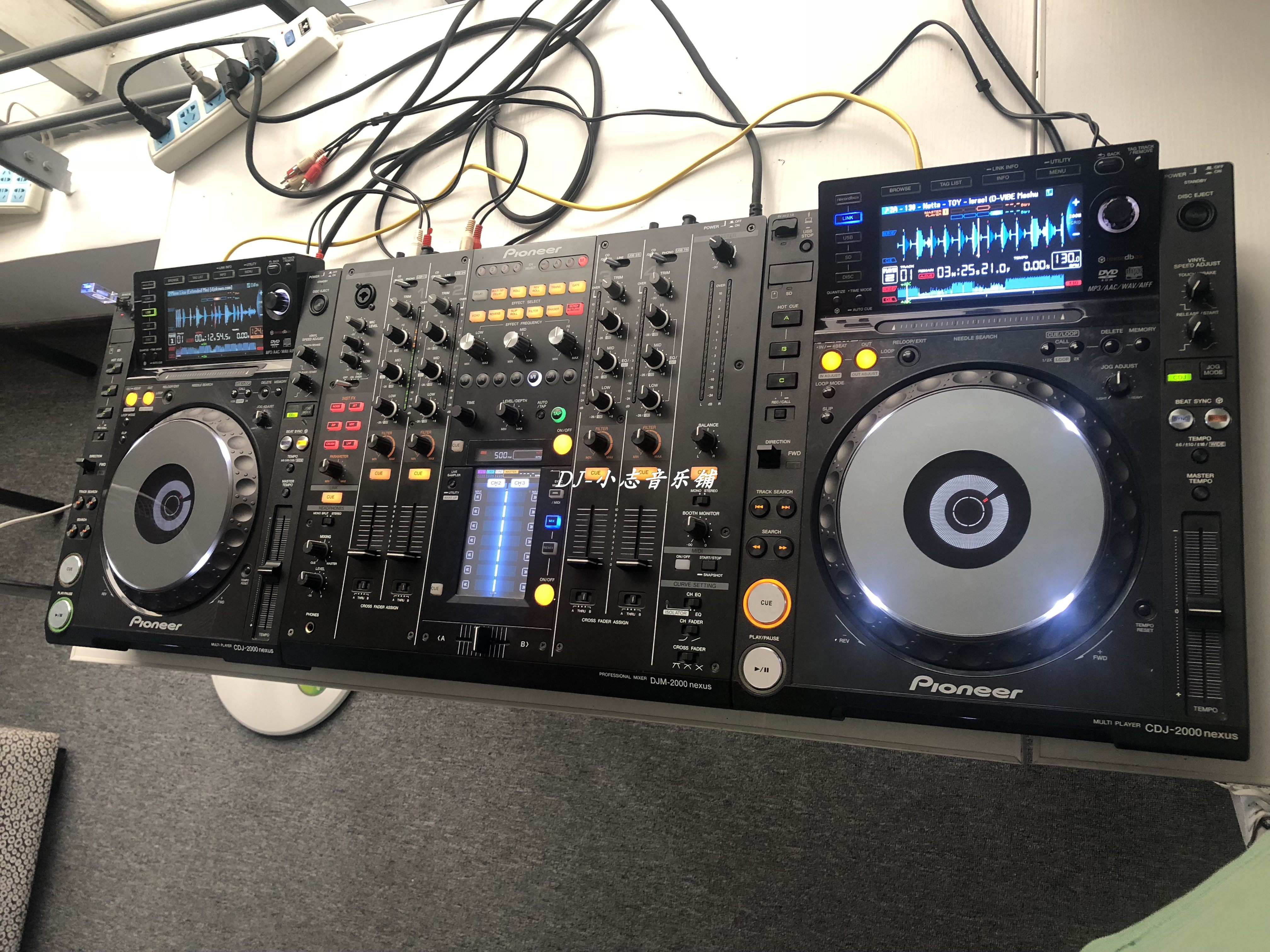 碟机二手pioneer先锋cdj2000nexusdjm2000混音台酒吧打碟机
